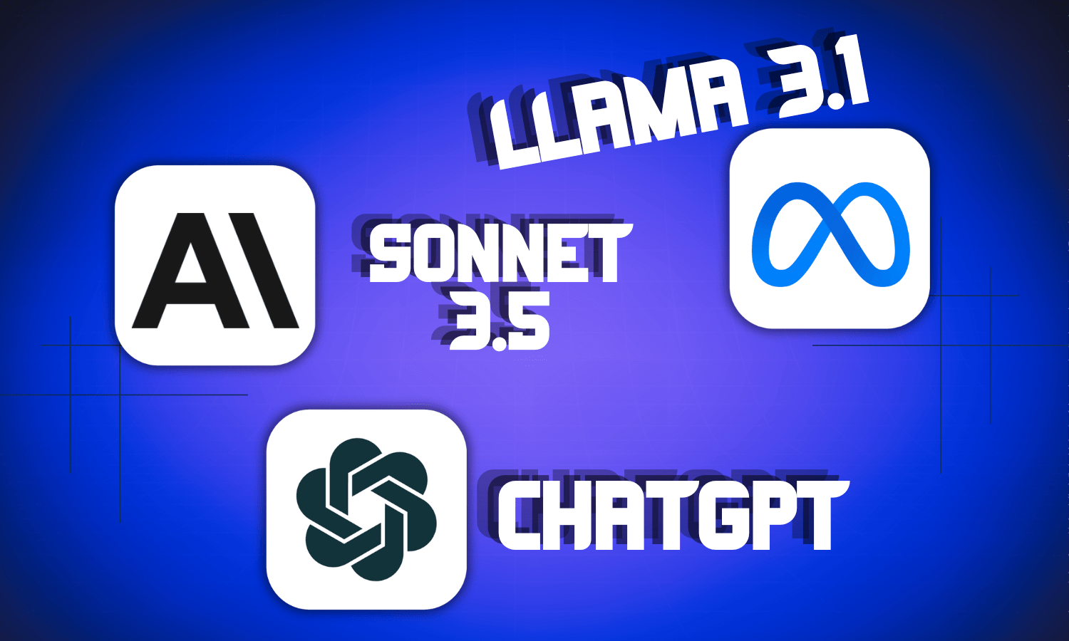 Die besten KI-Modelle - Claude 3.5 Sonnet, GPT-4o, und Llama 3.1